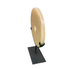 Honey Onyx Disc On Metal Stand - Berbere Imports