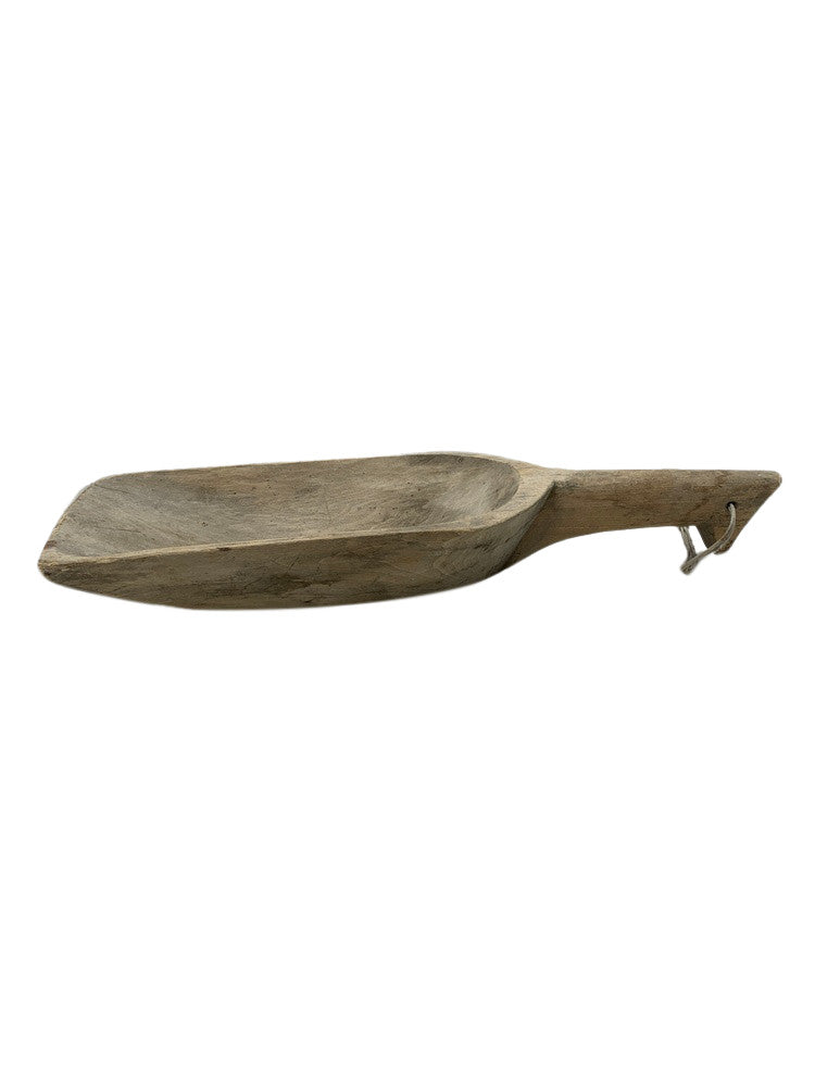 Vintage Wooden Grain Scoop - Berbere Imports