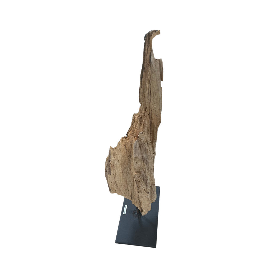 Thai Vine Sculpture On Metal Base - Berbere Imports