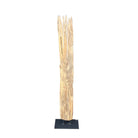 Antique Driftwood On Metal Stand - Berbere Imports