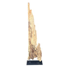 Antique Driftwood On Metal Stand - Berbere Imports