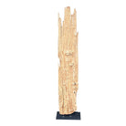 Antique Driftwood On Metal Stand - Berbere Imports