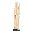 Antique Driftwood On Metal Stand - Berbere Imports