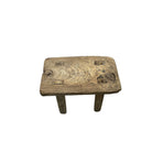 Vintage Mini Elm Wood Workers Stool - Berbere Imports