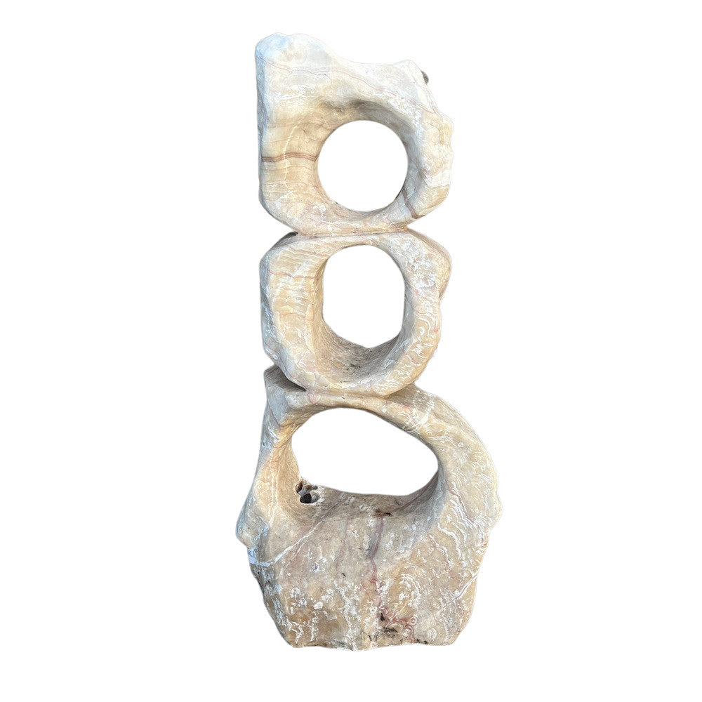 Spanish Abstract Stone Sculpture - Berbere Imports