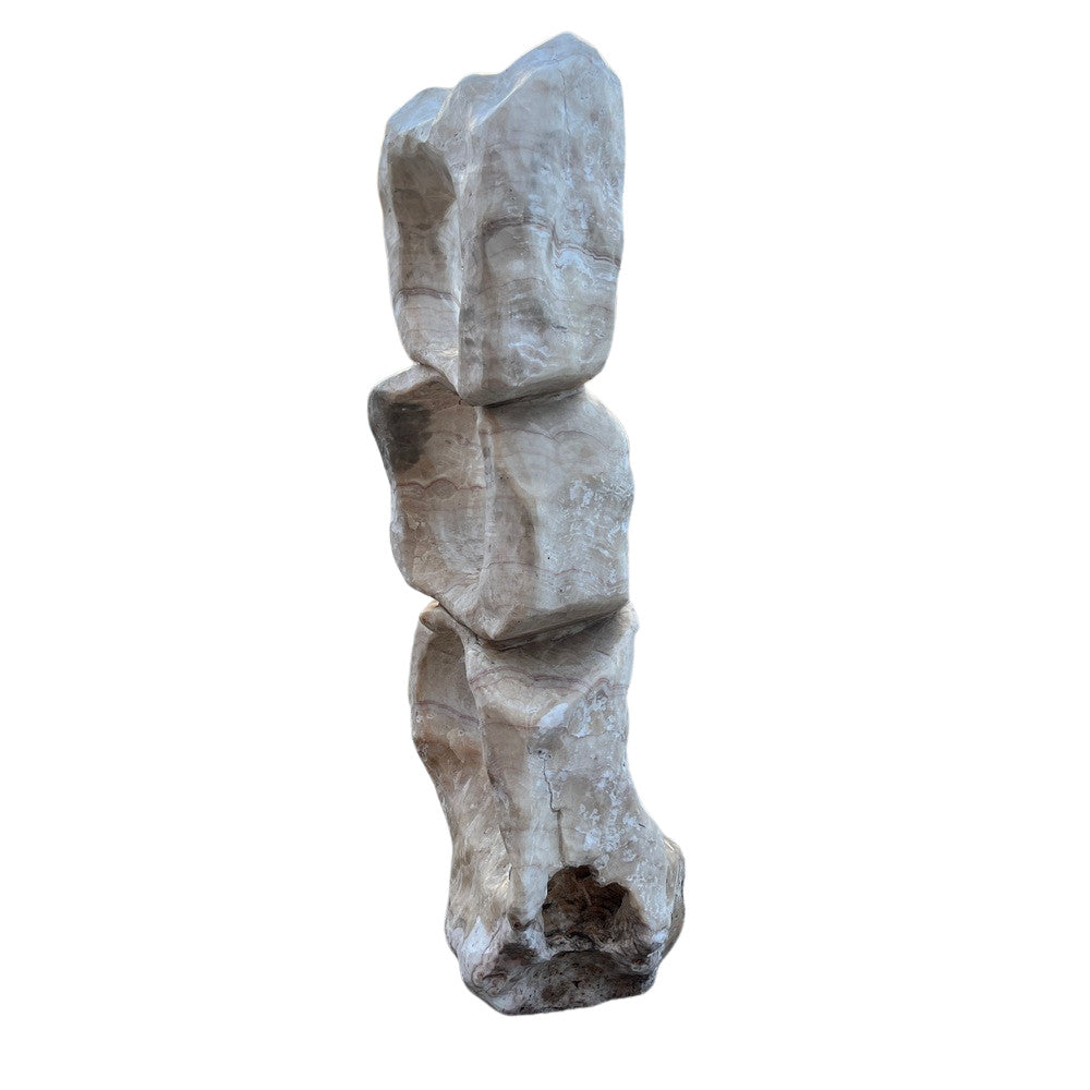 Spanish Abstract Stone Sculpture - Berbere Imports