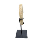 Travertine Disc On Metal Stand - Berbere Imports
