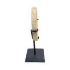 Travertine Disc On Metal Stand - Berbere Imports