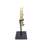 Travertine Disc On Metal Stand - Berbere Imports