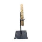 Travertine Disc On Metal Stand - Berbere Imports