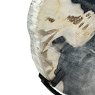 Petrified Wood Disc On Metal Stand - Berbere Imports