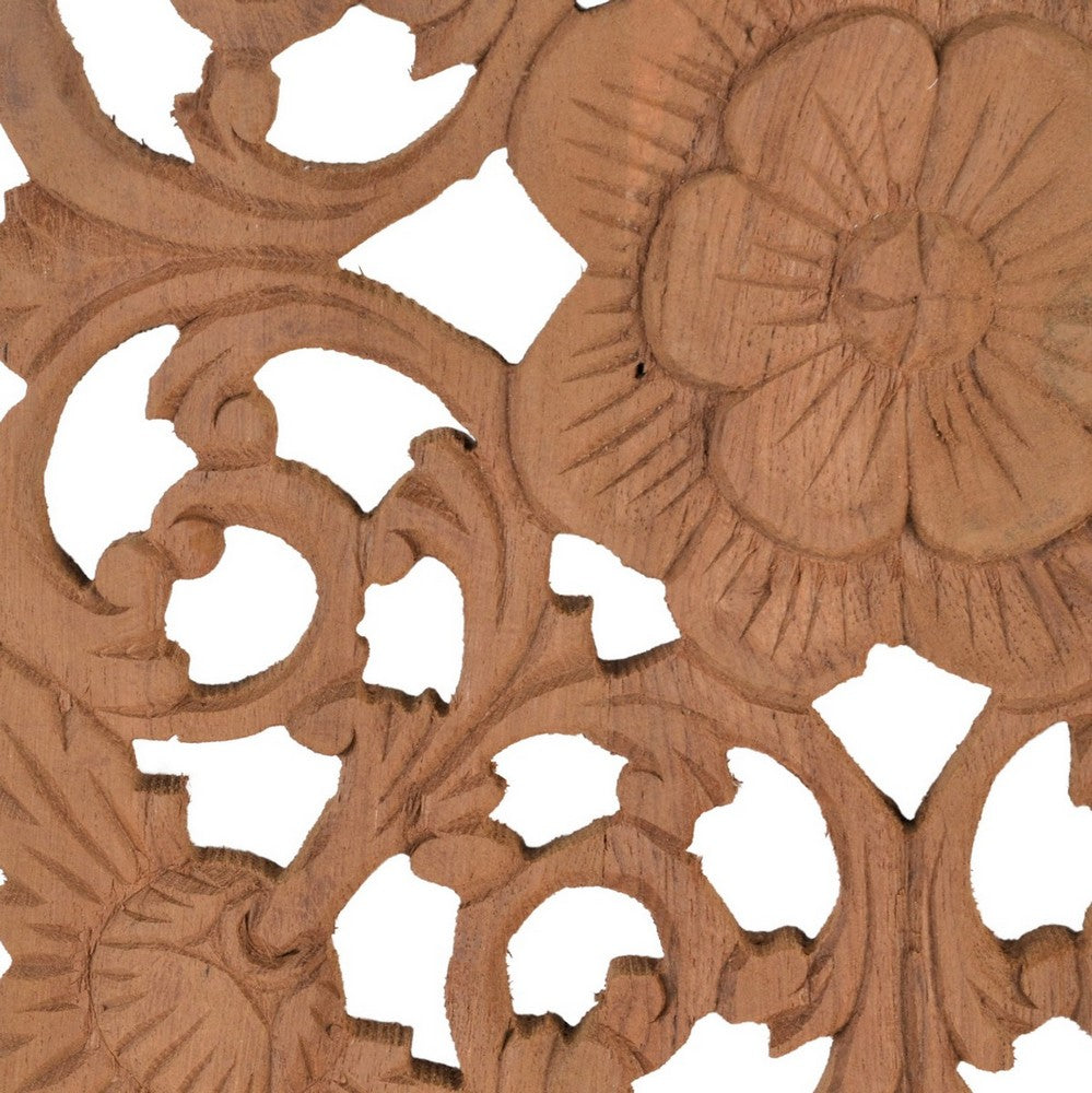 Vintage Indonesian Teak Panel - Berbere Imports