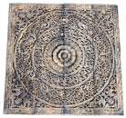 Indonesian Teak Mandala - Pattern A - Berbere Imports