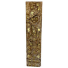 Thai Wooden Carved Panel With Gold Paint - Berbere Imports