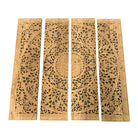 Teak Mandala - 4-Foot Natural - Berbere Imports