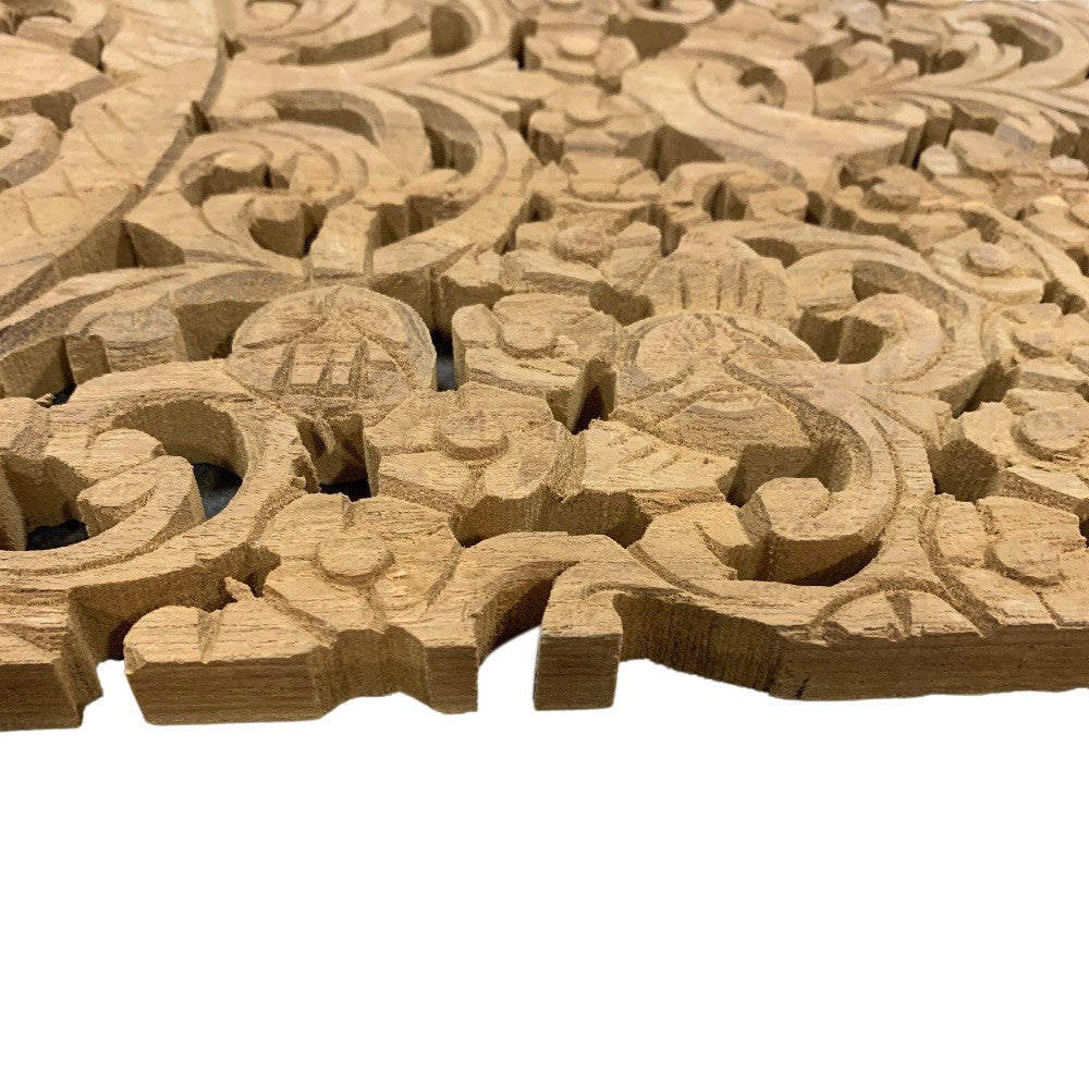 Teak Mandala - 5-Foot Natural - Berbere Imports