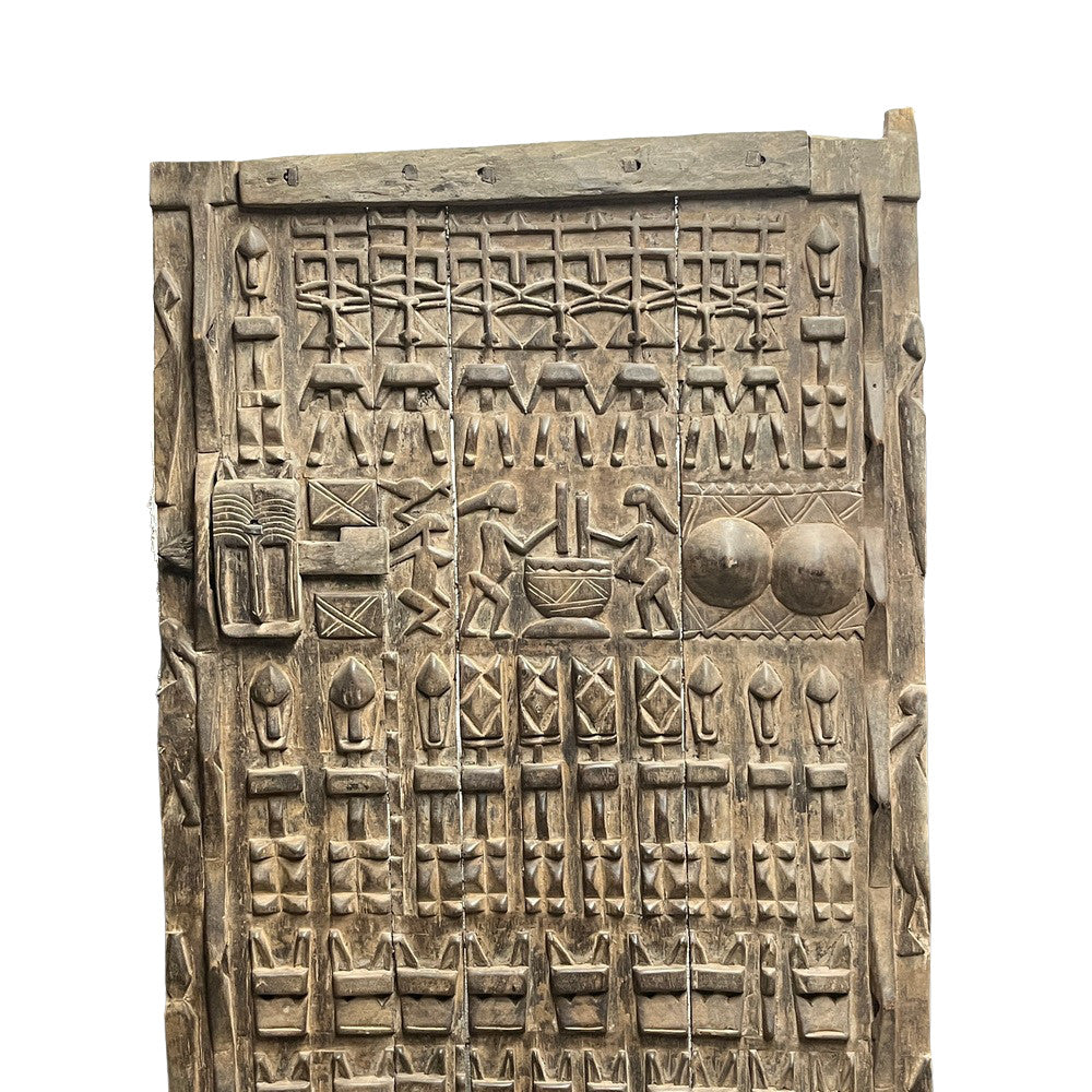 Antique Wooden Dogon Door - Berbere Imports