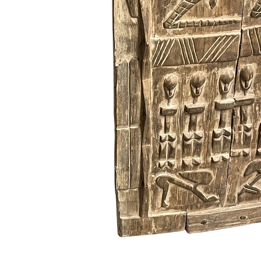 Antique Wooden Dogon Door - Berbere Imports