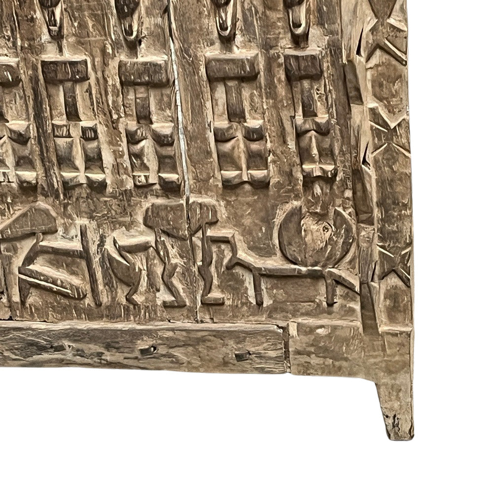 Antique Wooden Dogon Door - Berbere Imports