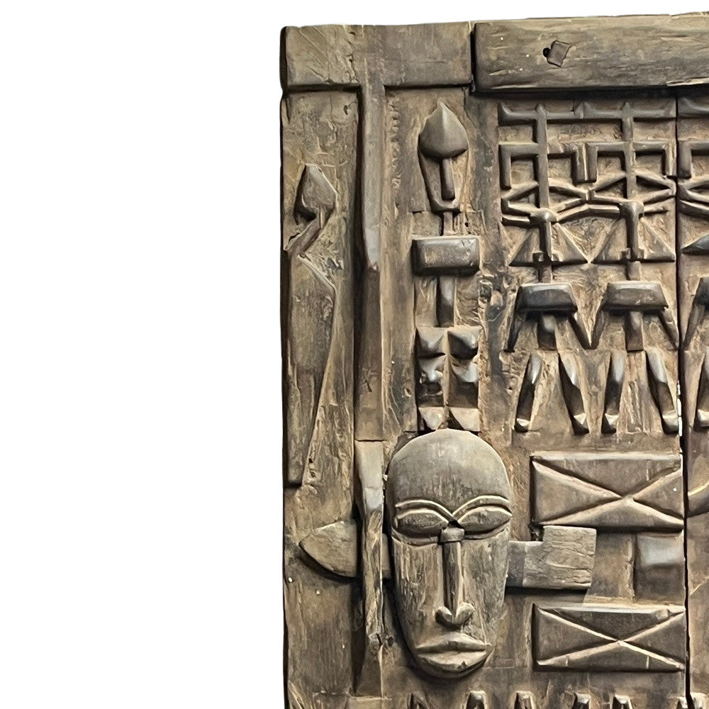 Antique Wooden Dogon Door - Berbere Imports