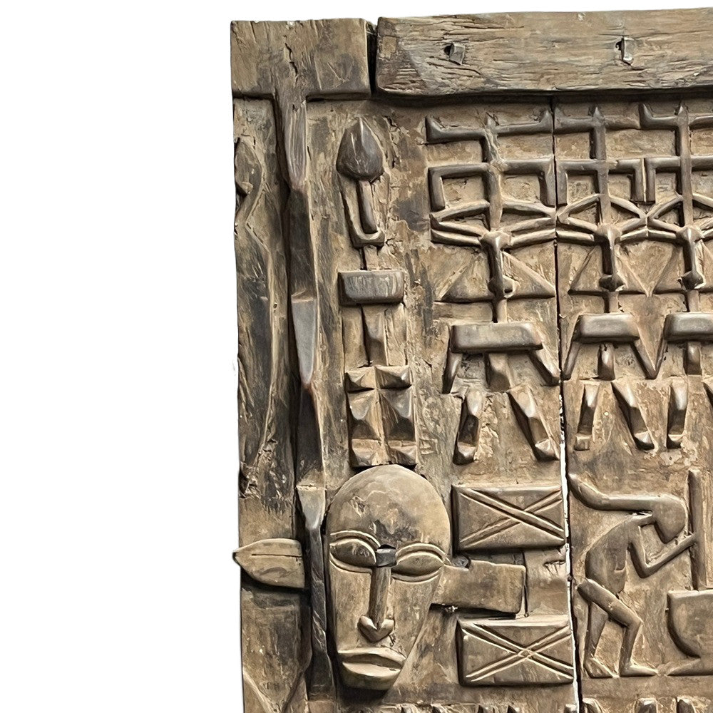 Antique Wooden Dogon Door - Berbere Imports