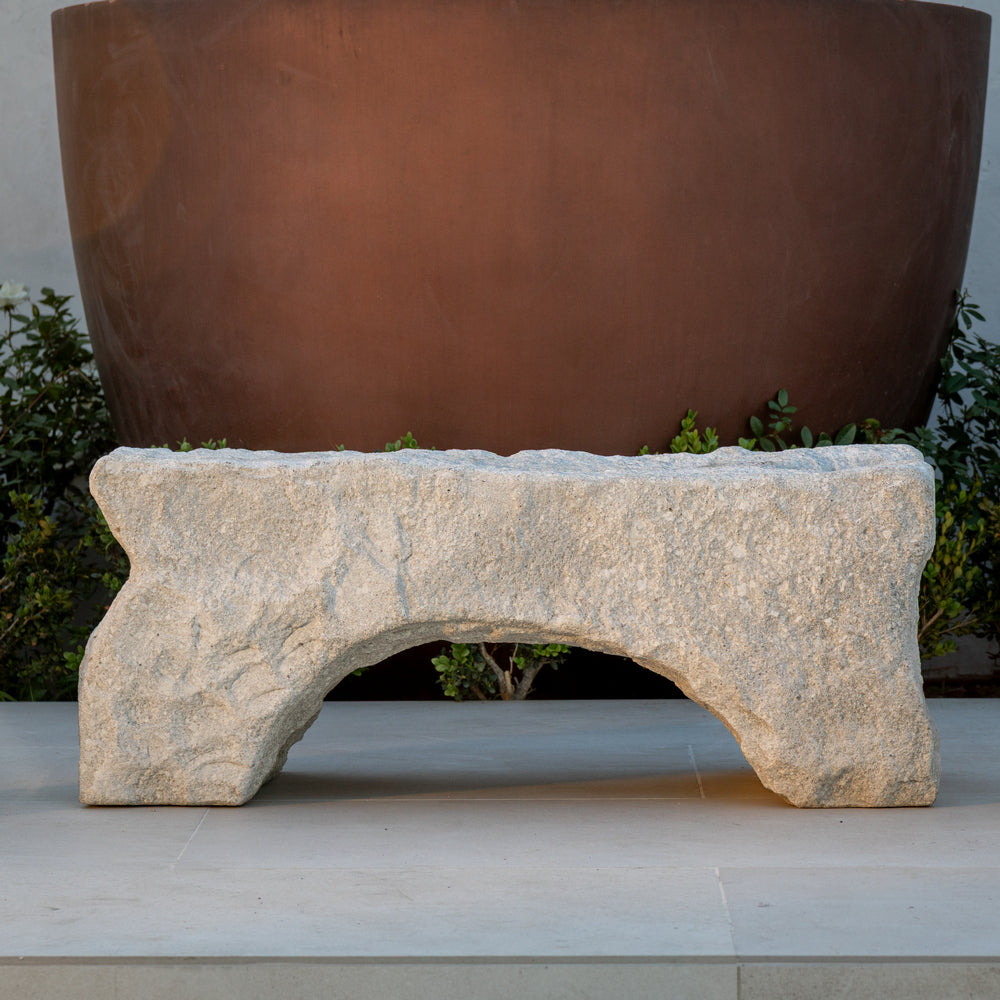 Stone Arch Bench - Berbere Imports