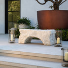 Stone Arch Bench - Berbere Imports