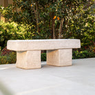 Block Stone Bench - Berbere Imports