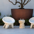Cement Globe Chair - Berbere Imports