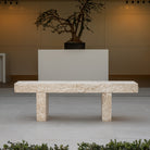 Marble Bench - Berbere Imports