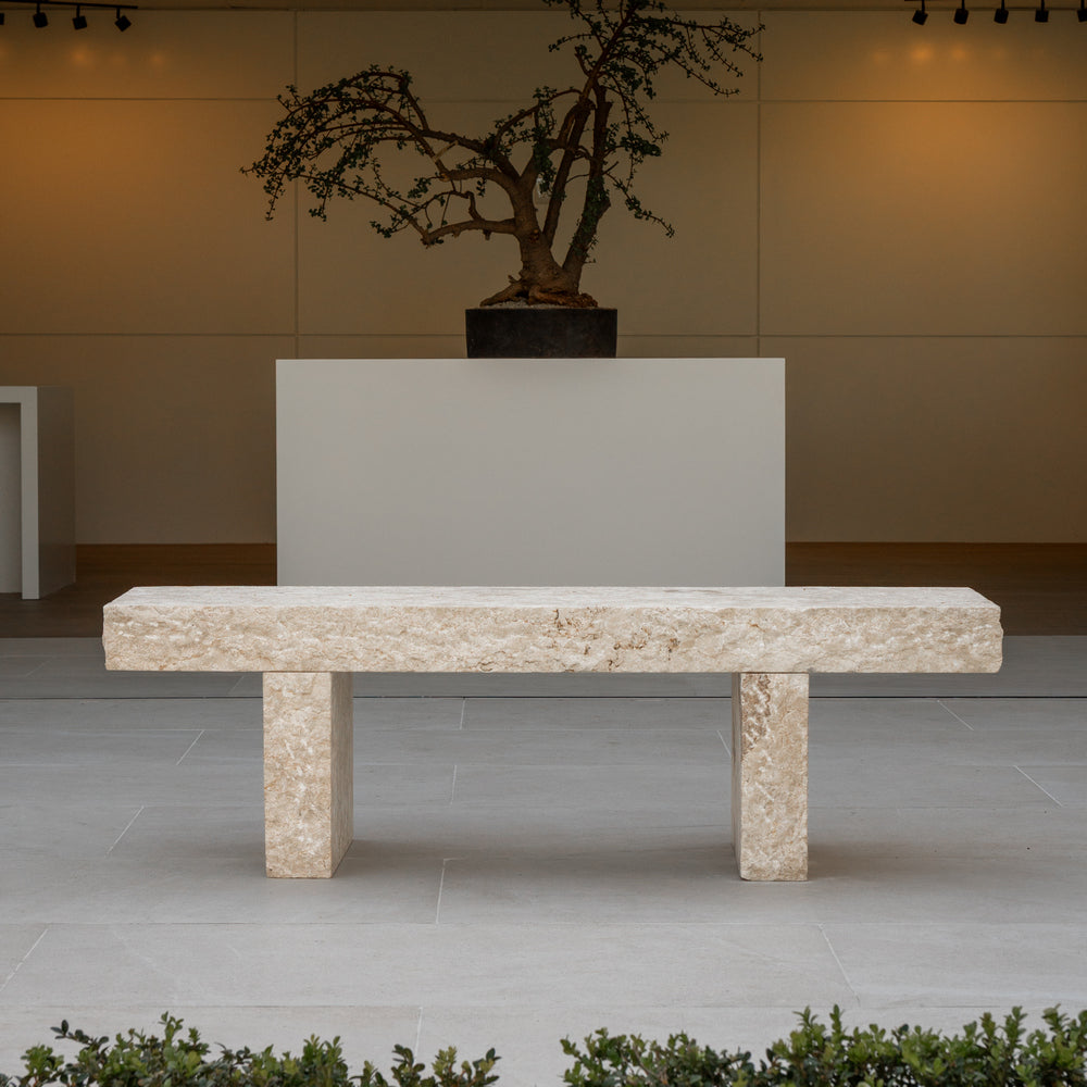 Marble Bench - Berbere Imports