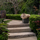 Onyx Mixed Media Side Table - Berbere Imports
