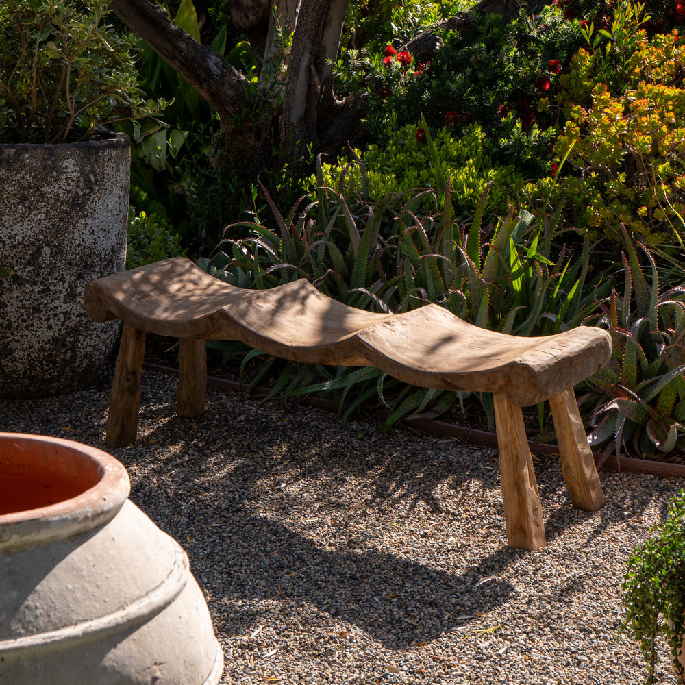 Wavy Bench - Berbere Imports
