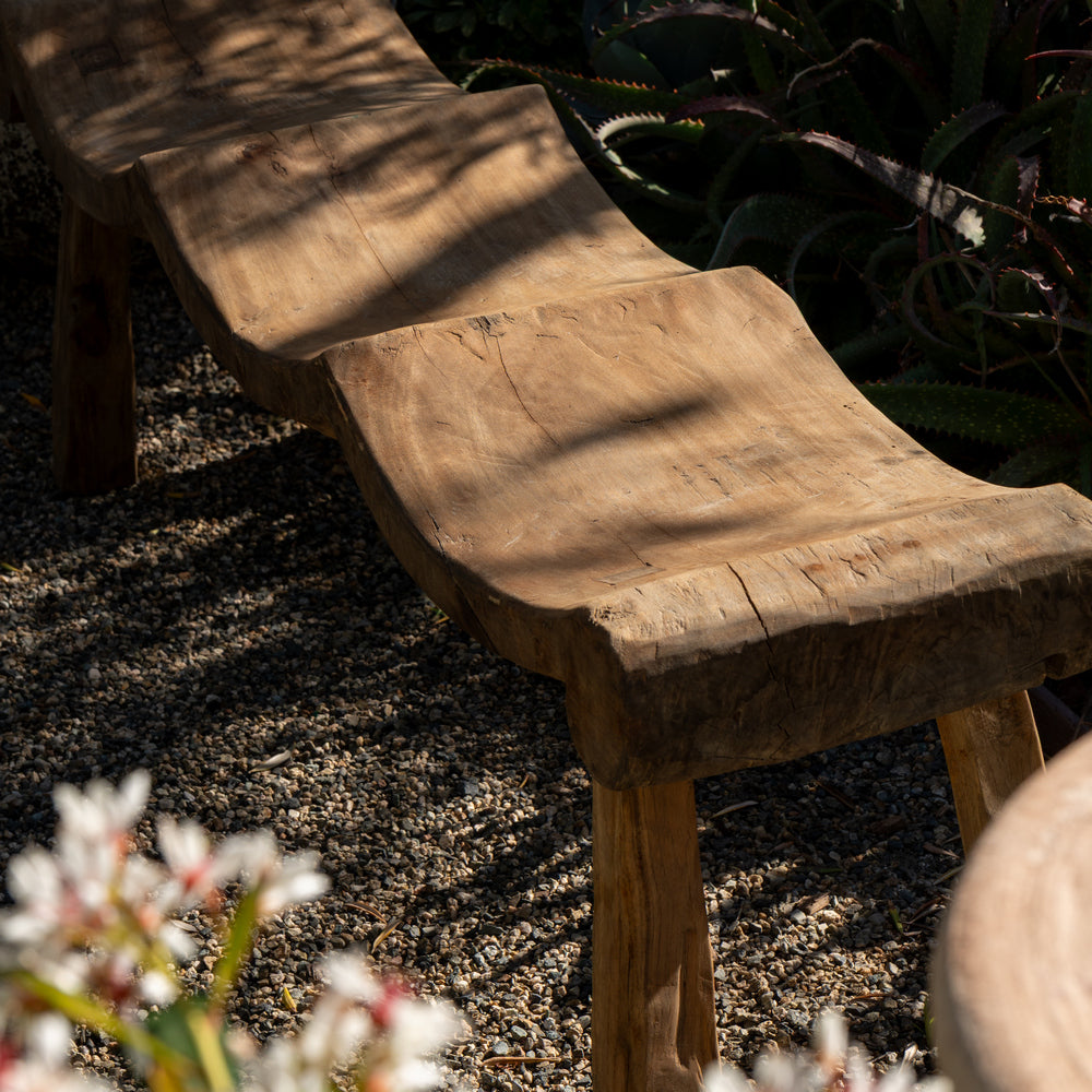 Wavy Bench - Berbere Imports